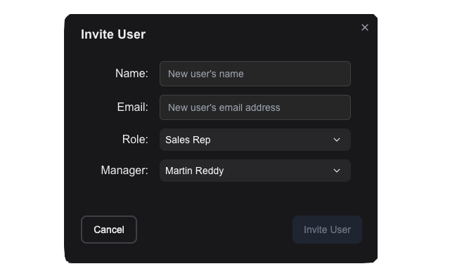 Single User Invite