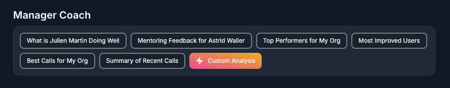My Team Coaching Details
